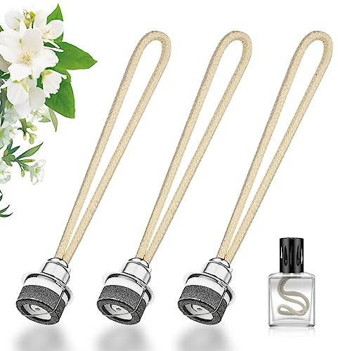 3 Pcs Öllampe Docht Öl Lampe Docht, Katalytische Lampe Ersatz Docht Mit Brenner, Duftlampe Docht Mit Katalytischem Brenner Für Raumluft Verbessern Aromatherapie 1.8cm
