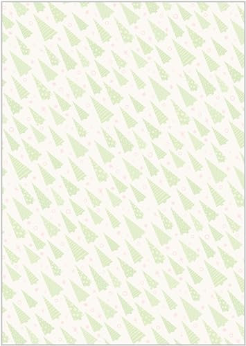 Briefpapier Wichtel DIN A4 - Papier Weihnachten - 20 Blatt - Motiv Nr. 051 | 80g/m²