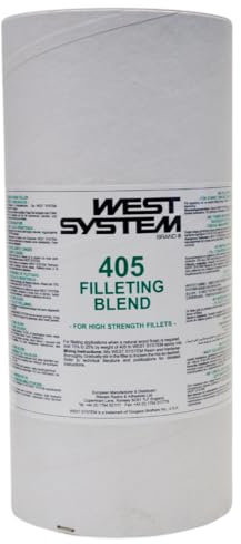 WEST SYSTEM 405 Filleting Blend Filler 700g - Thickens Epoxy for Wood, Marine & Fibreglass Repair - Waterproof, Multi Purpose Adhesive Powder for 2 Part Epoxy - for Interior & Exterior Use