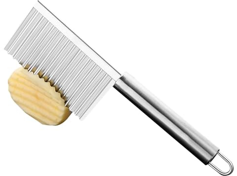 Wellenschneider | Wellenkartoffelschneider, Schneidewerkzeug für Karotten, Käse, Kartoffeln, Wellenschneider für Gurken, Obstschneider, Karottenschneider
