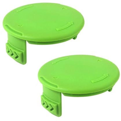 Senda 2 Pack Grass Trimmer Spool Cover, Head Cover Replacement Compatible with Greenworks 24V G24LT, G24LTK2, G24LT30M & G24LT30MK2 Lawn Mower 3411546A-6