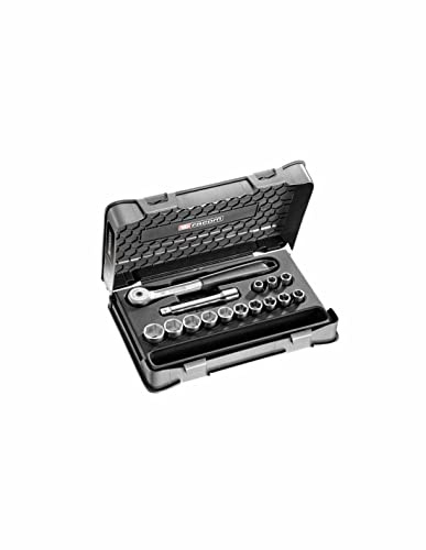FACOM S.151-1P6 Coffret de douilles 6 Pans métriques, Multicolore, 1/2