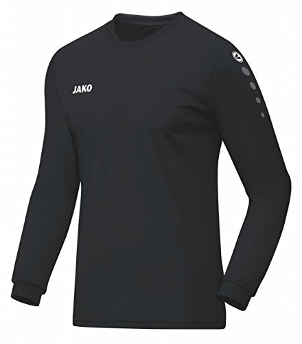 JAKO Trikot Team Langarm, Größe:164, Farbe:schwarz