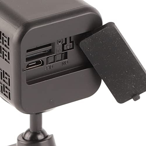 Tbest Mini Caméra de sécurité, Mini Caméra sans Fil HD 1920 X 1080 Prise en de la Carte SIM 4G Détection de Mouvement de Nuit 2 MP Son Bidirectionnel WiFi Caméra de