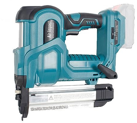 Electric Nailing Hine,Cordless Nailing Hine Electric Stapler with 200pcs 32mm and 200pcs 50mm Nails Compatible with Makita Lithium Battery