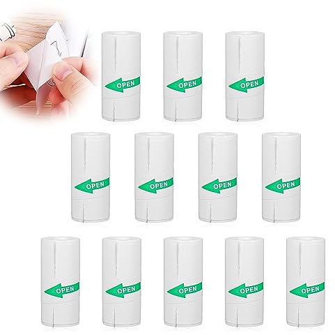 12 Rollen Thermopapier für Sofortbildkameras, 300 × 3cm Selbstklebender Bedruckbarer Aufkleber, Mini Thermal Pinter Papier, für Mobiler Fotodrucker