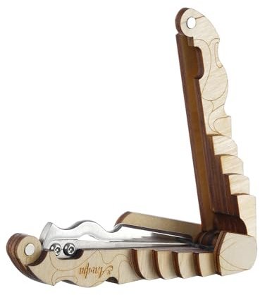 Shamanicshop D.Glazyrin Maultrommel Alpha groß (in Holzkoffer) – Professionelles Mundmusikinstrument (Kieferharfe), schöner Klang, hervorragende Qualität, original russische Maultrommel (Kieferharfe,