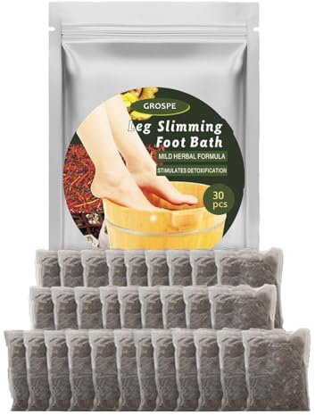 24 bolsas de baño de desintoxicación para pies, spa, relajación para músculos, artemisa natural y natural, para pies y adelgazamiento de piernas
