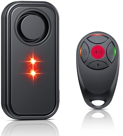 YBLNTEK Alarme de vélo avec télécommande, 113 dB, sans fil, étanche, antivol, pour moto, voiture, scooter, vélo électrique, scooter