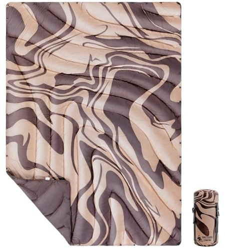 OneTigris Ultralight Camping Blanket, Waterproof Stadium Blanket Poncho