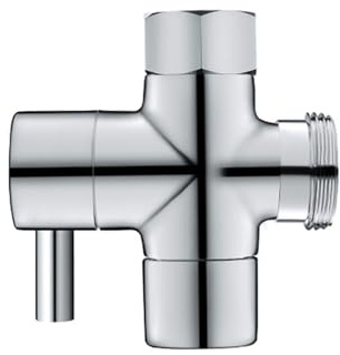 Deviatore multifunzione per doccia in ottone, deviatore per soffione doccia per una semplice installazione e migliora l'estetica del bagno