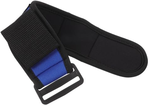 YARNOW Dragonne de Lancer pour Canne à Pêche la Mouche, Bracelet Respirant et Support Sécurisé, Sangle Légère Ajustable pour Sport de Pêche en Extérieur