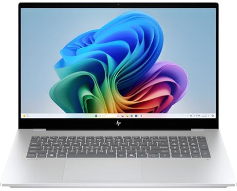 HP OmniBook 7 AI 17.3 Laptop | Intel Core Ultra 7 258V | 32GB RAM | 1TB SSD | Nvidia GeForce RTX 4050 | Full HD | Touchscreen | Windows 11 Home | Silver