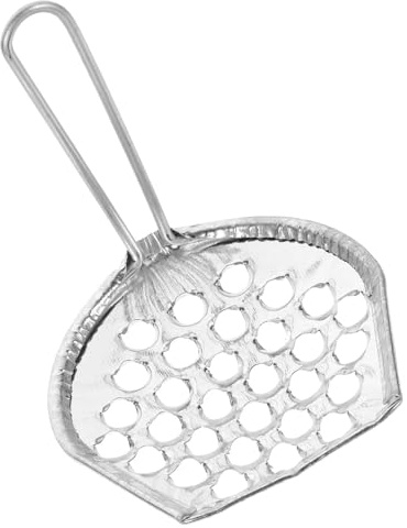 LIFKOME Raschietto per Gelatina Design a Maglia e Piccoli Fori in Acciaio Inossidabile Resistente All’usura Facile da Usare per Tagliare Noodle Freddi Strumento da Cucina