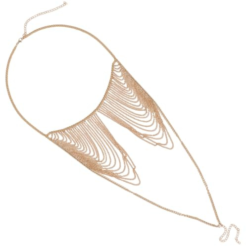 Chaîne Corporelle à Franges en Alliage, Accessoire Femme