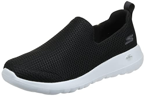 Skechers Performance Men's Go Walk Max Wide Sneaker, Black/White,11.5 Extra Wide US