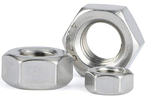 Counter-Tooth nut, 304 Stainless Steel nut, hex nut Screw Cap M5M6M8M10M12M14M16M18M20-M18 【1 PC】