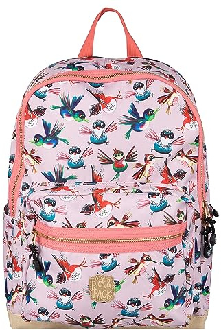Pick & Pack Taschen - coole Rucksack für Kinder mit Style und Funktionalität - Kindergartenrucksack - Recyceltes Polyester Birds Backpack