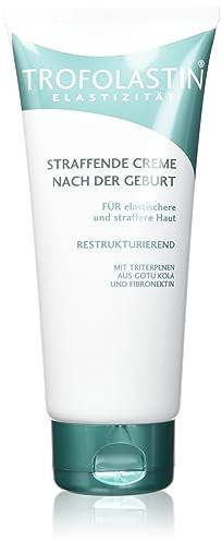 TROFOLASTIN Straffende Creme nach der Geburt - rekonstruierende und regenerierende Creme für straffere und elastischere Haut nach der Schwangerschaft - 1 x 200 ml