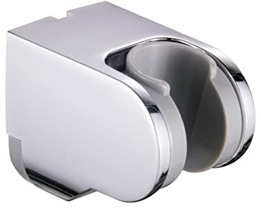 Wussh Adjustable Shower Head Holder Bracket Wall Mounted for Hand Showerhead and Bidet Sprayer Chrome