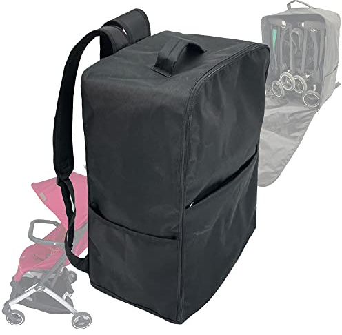 Brogtorl Sac de voyage pour poussette, sac à dos, sac de rangement pour poussette compatible avec Cybex Libelle, GB Pockit+ All-city et GB Pockit+ All-Terraim