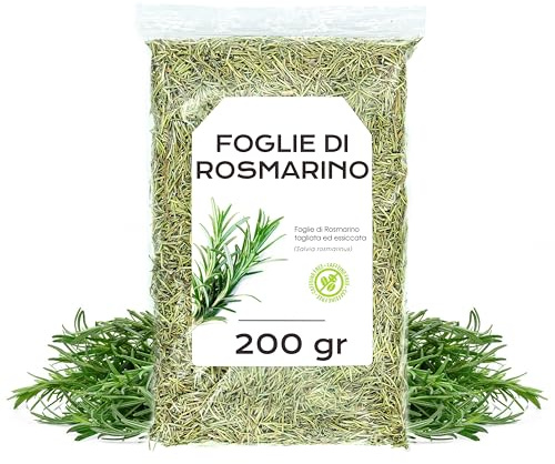 Romarin 200 gr - Romarin Séché - Tisane Romarin - Infusion Romarin - The au Romarin - Romarin Frais - Romarin en Vrac - Propriétés Naturelles