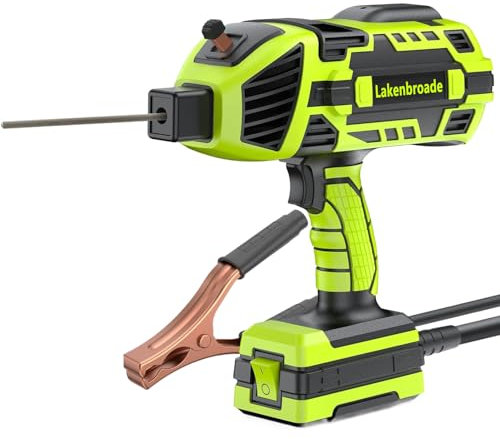 Lakenbroade 4600W Welding Machine, Portable ARC Welder Machine Gun, IGBT Standing Handheld Welding Machine for 3/32-1/8 Stick Welder,Welder 6 variable current adjustment