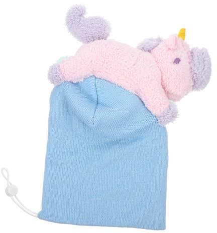 Happyyami Elastischer Skihelmüberzug Cartoon Einhorn Aus Leichtem Waschbarem Material Helmschutz Für Skihelme Universell Für Erwachsene Beim Skifahren