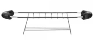 Alessi Plisse Brötchenaufsatz Schwarz - MDL08BW B [1]