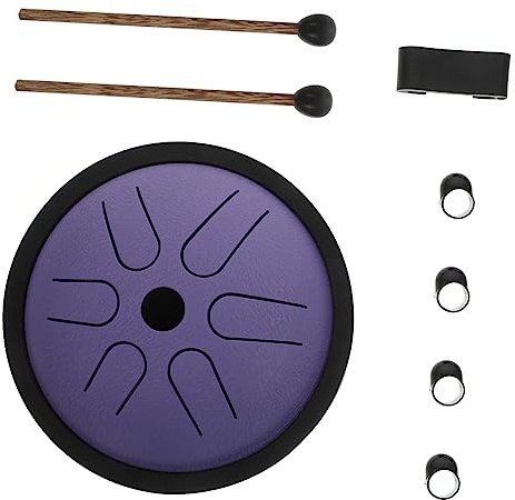 Mikinona Zungentrommel Schlaginstrument Für Junge Mädchen Percussion-trommel Musikinstrument Mit Zarte Klangzungen Ätherische Trommel Für Anfänger Und Therapie