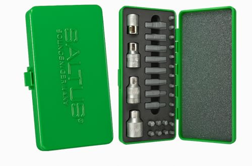 SALTUS Torx Bit Set 32-tlg im Koffer T6-T55 Bitsatz Torxbits Bitsortiment Bits