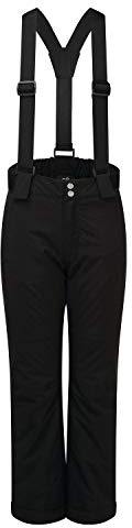 Dare 2b Outmove II Waterproof Breathable Taped Seams Reflective Detail Warm Touch Lining Pant Salopettes - Black, 15-16