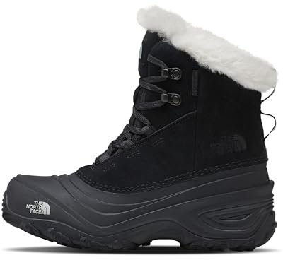 'The NORTH FACE Unisex Kid's Shellista Snow Boot, Tnf svart Tnf svart, 35 EU