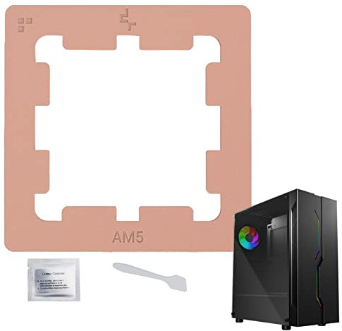 HOMRAA AM5 CPU Protector | AM5 Cooling Guard Pasta med särskild plats - CPU Supplies CPU Guard för bärbara datorer Tabletter Kontor Företag Reparatörer Installatörer