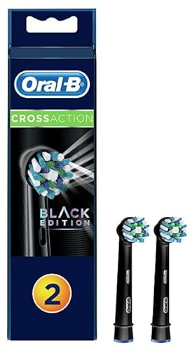 Ersatzbürstenköpfe mit Clean Maxi Technology CrossAction Black - Variant: 2 Stück