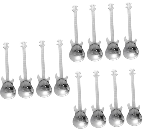 HEMOTON 3 Sets Kaffeelöffel Edelstahl Servierutensilien Rührlöffel Für Tee Cappuccino Espresso Silber 4 Stück * 3