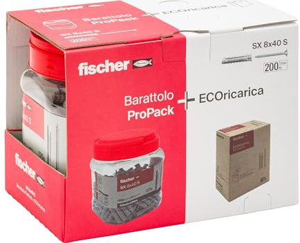 Fischer 570217 SX-Dübel, grau, 8x40 mm