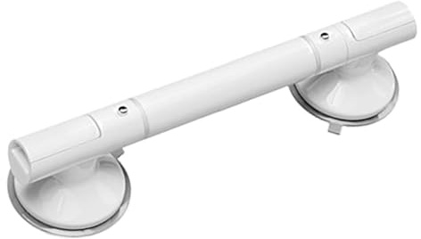 Haltegriffe Für Senioren 45cm - Haltegriff Dusche Ohne Bohren, Mobiler Haltegriff | Rutschfester Duschgriff Mit Saugnapf Für Dusche Badewanne Wc Bad, Haltegriff Dusche Kinder Senioren, 45x9,5x8Cm