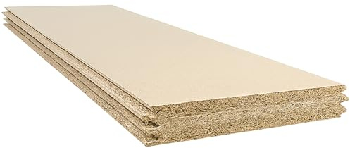 Loft Boards Flooring 4 Pack of 3 | 18mm, Tongue & Groove Panels