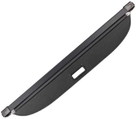 SHWEYFNZ Auto Laderaumabdeckung Kofferraum für Smart 451 2009 2010 2011 2012 2013 2014, Auto Einziehbarer Laderaumabdeckung Kofferraum Privatsphäre Zubehör