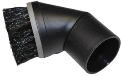 HGZLQKD Dusty Brush Vacuum Attachment 35mm Black Soft Round Cleaning Brush for Desks Floor Sofas Indoor Furniture Home