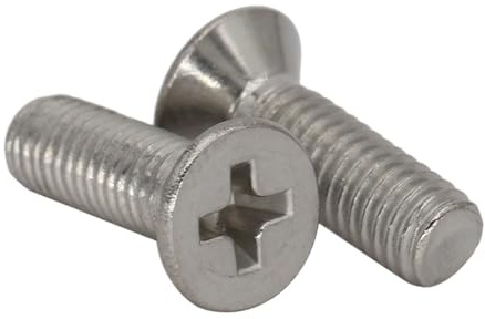 Tornillos de cabeza plana avellanada con ranura en cruz acero inoxidable 304 316, 3, 5, 7 y 10 unidades, M5, x 65, 70, 90(3Pcs 316ss M5x90)