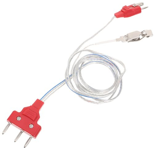 Toyvian Cordon de Fleuret d'Escrime Professionnel Rouge Câble Conducteur pour Masque et Corps Connecteur de Ligne de Clôture Compatible Fleuret Équipement d'Escrime pour Compétition