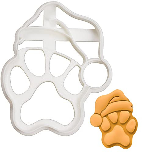 Realistisch Santa Pfote Ausstechform, 1 Teil