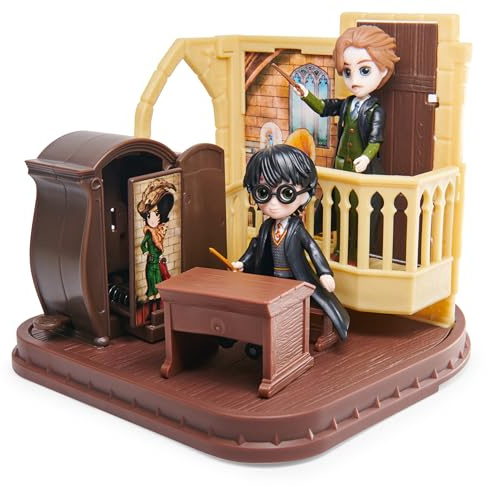Spin Master Wizarding World Harry Potter, Magical Minis, Verteidigung gegen die dunklen Künste-Spielset mit 2 Figuren, 5 Zubehörteilen, Spielzeug für Kinder