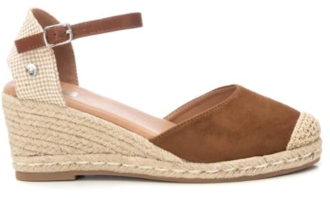 XTI - Sandalias con Cuña Mujer - Calzado Cómodo y Versátil - Moda casual