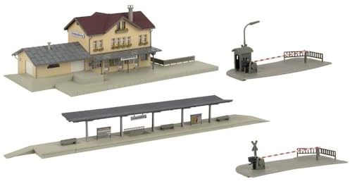 FALLER 239007 N Aktions-Set Bahnhof Dennenberg Spurweite N, 1:160