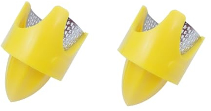 SHOWERORO 2pezzi Lemon Grater Zester per Cucina Strumento Antiruggine per Scorza di Arancia e Altri Agrumi Facile da Pulire e Lavabile Lavastoviglie per Frutta e Verdura