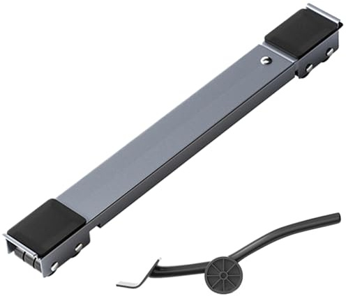 Hogvinnatil Rodillos para aparatos Pesados, translocadores para electrodomésticos | Translocador de Muebles Pesados, Base móvil para Lavadora, para fácilmente lavadoras, secadoras, frigoríficos,