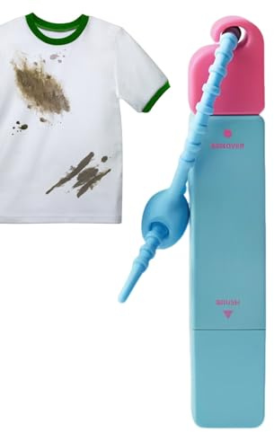 Penna da colorare per i vestiti – Bastone per la pulizia portatile a doppia testa | 12 ml penna per la rimozione delle macchie | Immediato a doppia finitura spot pulito detergente per tessuti per olio